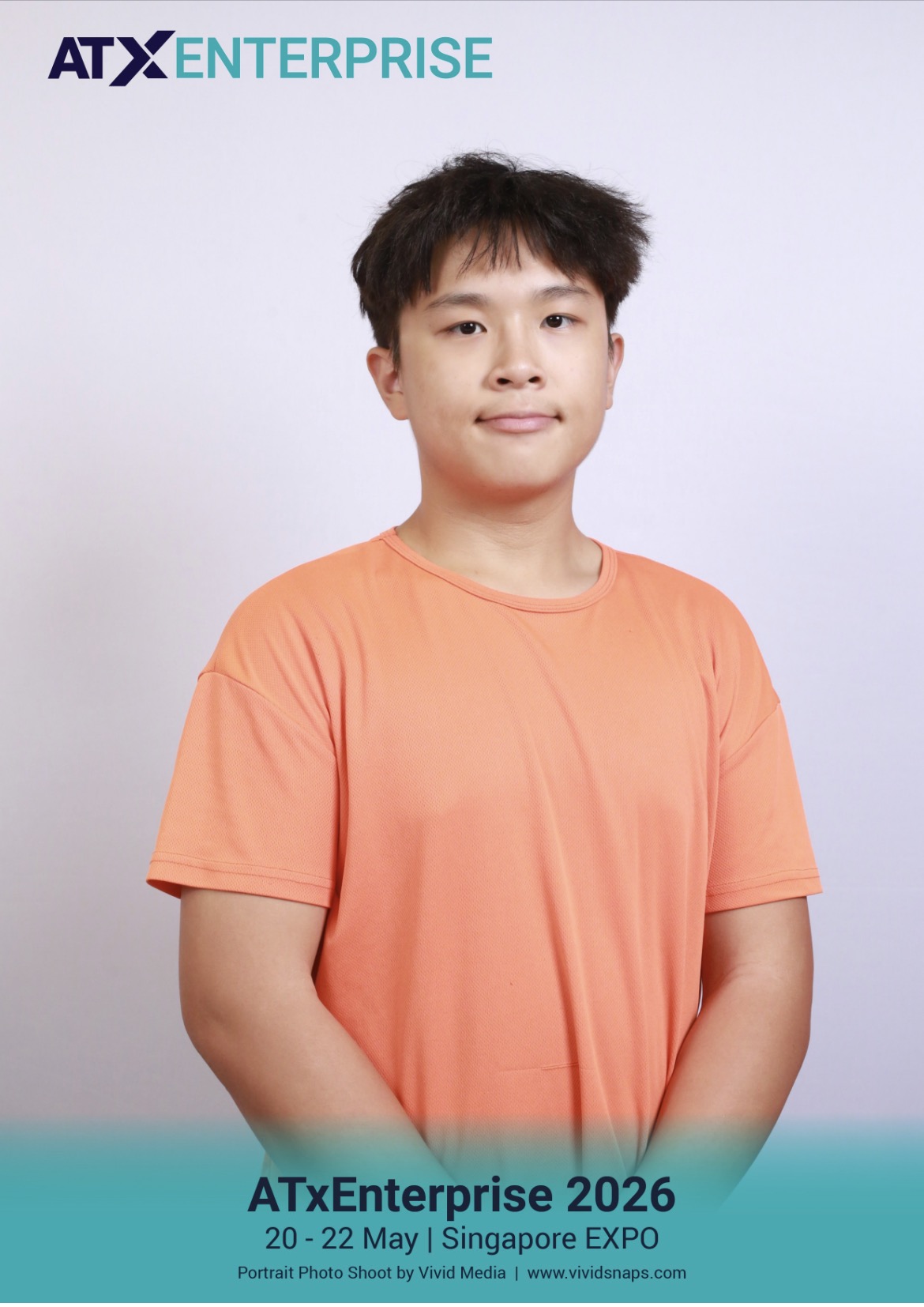 Low Cheng Jun at ATxEnterprise 2026 at Singapore EXPO