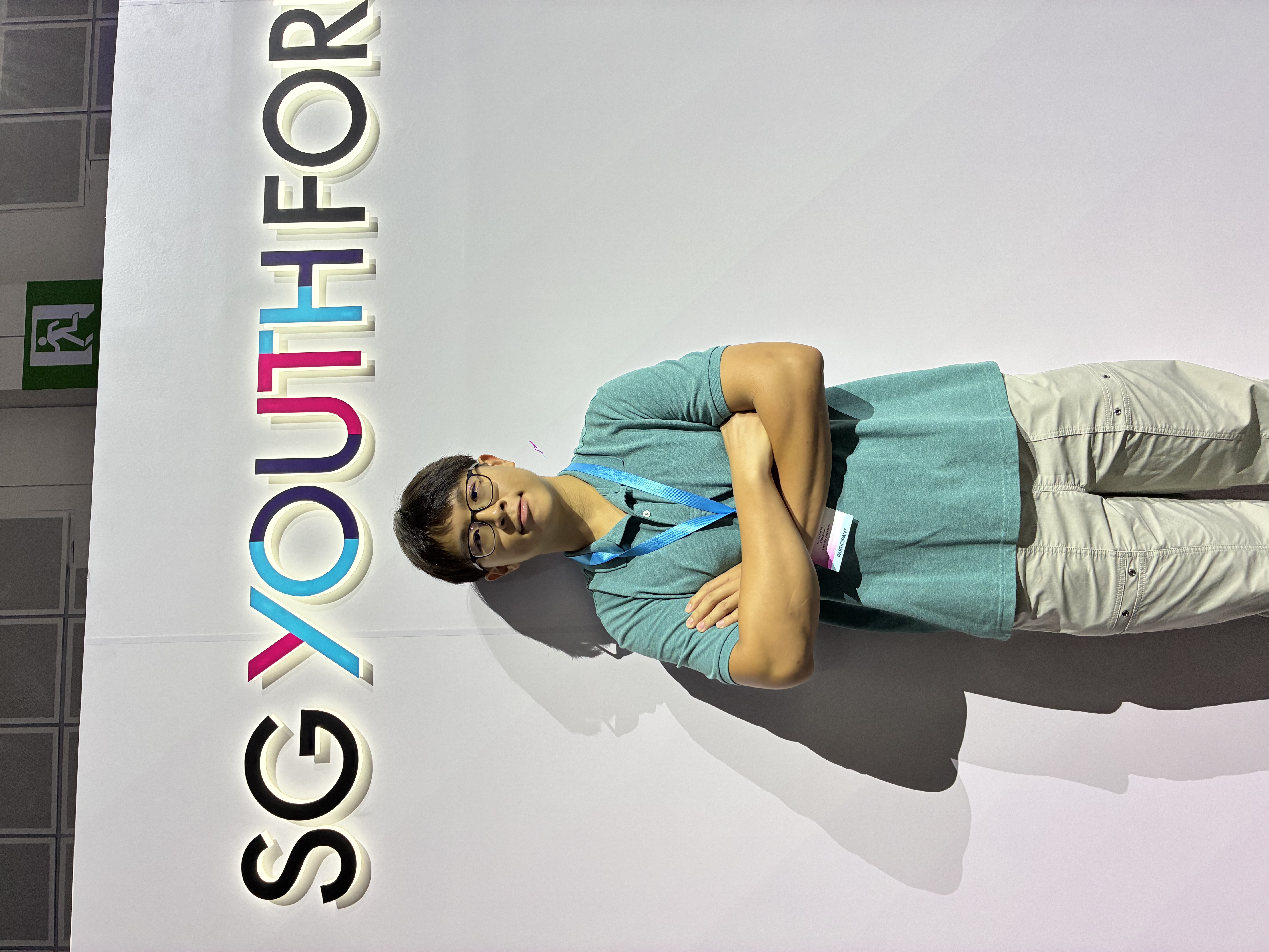 Low Cheng Jun at SG Youth Forum
